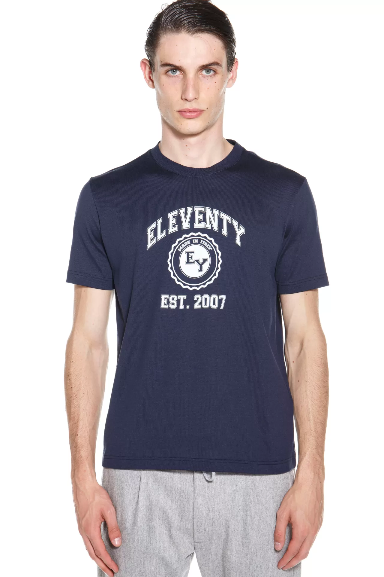 Crew Neck T-Shirt Fw23^Eleventy Milano Store